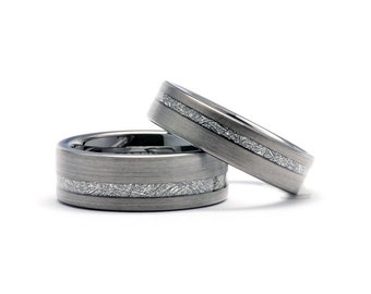 Wedding Band Set Etsy