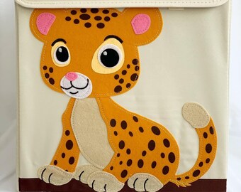 jungle animal toy box