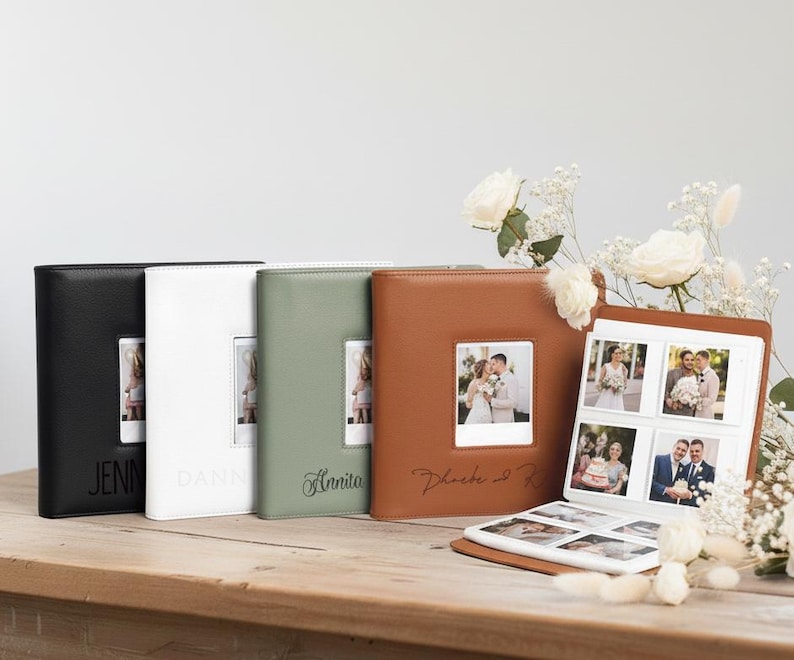 Custom Pocket Albums for 288pcs Instax Wide Films, Wedding Memory Book ...