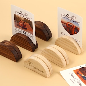 Arch place card holder, Photo Holder,custom engrave wedding place card Display, Wooden Half Circle table number,stand Place Card Holder