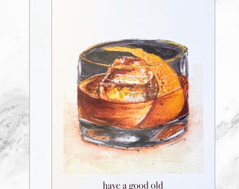 Father’s Day Old Fashioned Card
