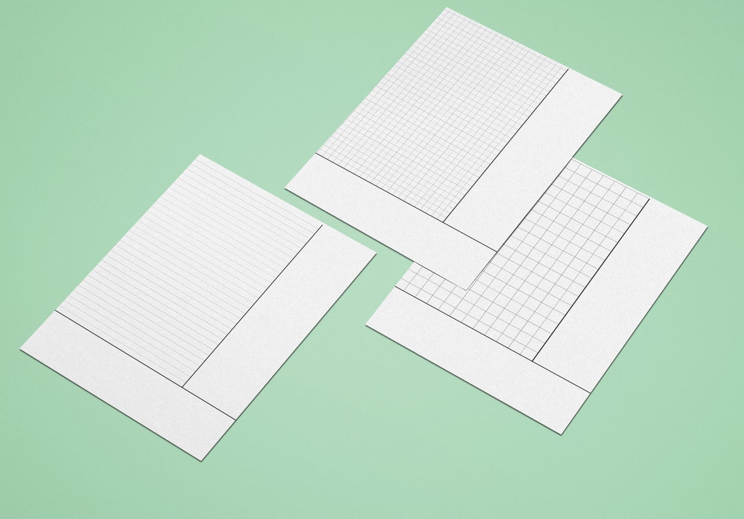 Cornell Paper Printable for Lefthanders Graph Ruled High Resolution
