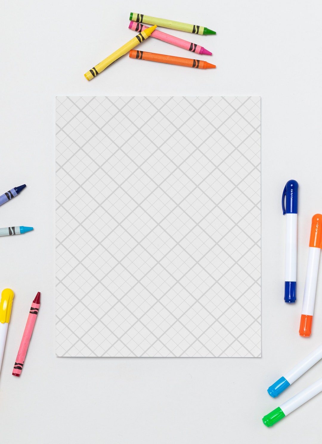 Quilting Graph Paper Printable Sheet High Resolution JPG Etsy