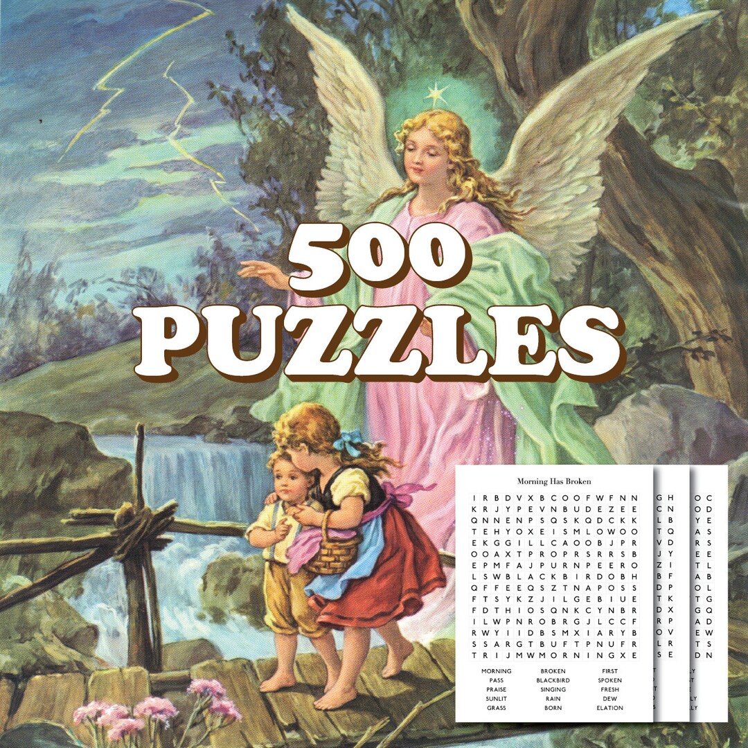 500 Printable Christian Word Search Puzzles - Etsy