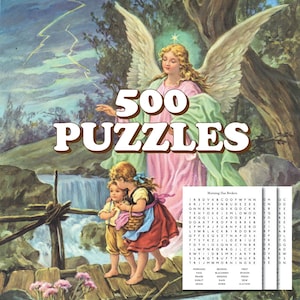 500 Printable Christian Word Search Puzzles