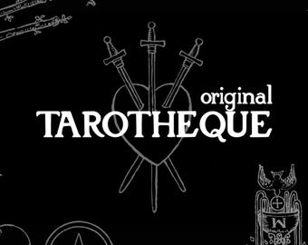 Tarot Font: Hand-Drawn, Inspired by A.E. Waite (TTF/OTF Digital Download)