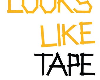 Tape Typeface Font | Bold Industrial TTF (Digital Download)