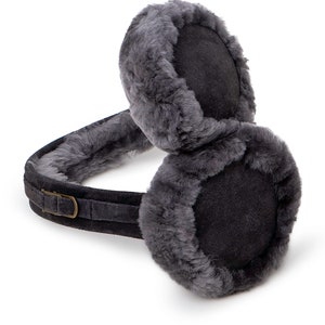 Womens Sheepskin Earmuffs Ladies Earwarmers Nordvek 506-100 image 9