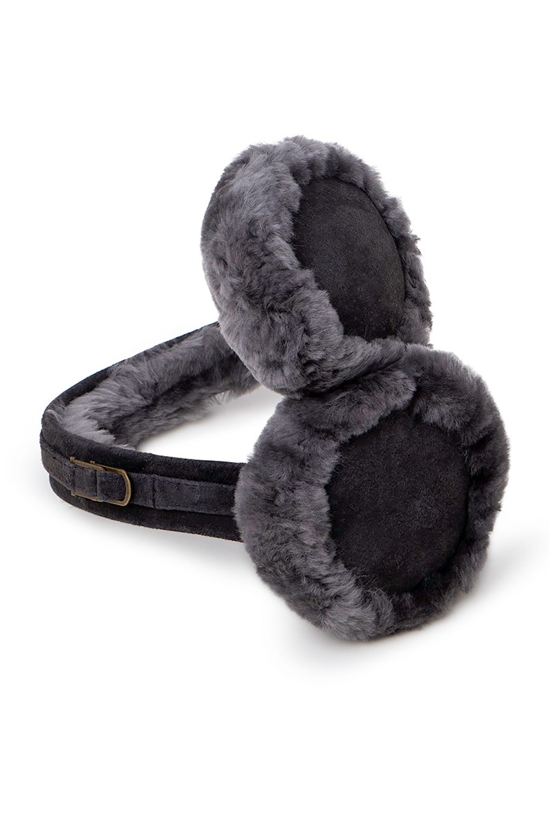 Womens Sheepskin Earmuffs Ladies Earwarmers Nordvek 506-100 image 9