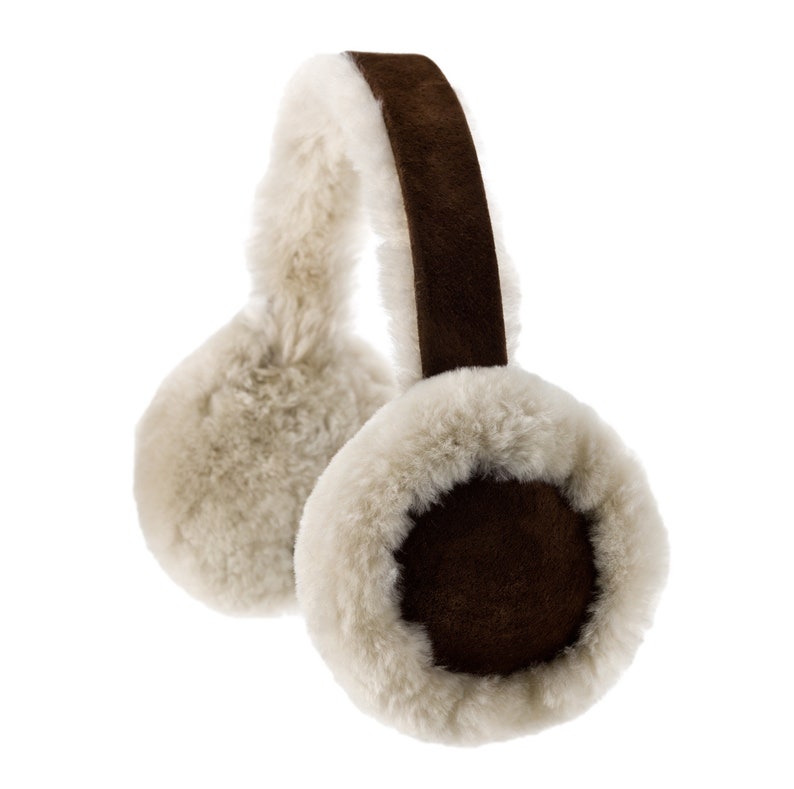 Womens Sheepskin Earmuffs Ladies Earwarmers Nordvek Etsy UK