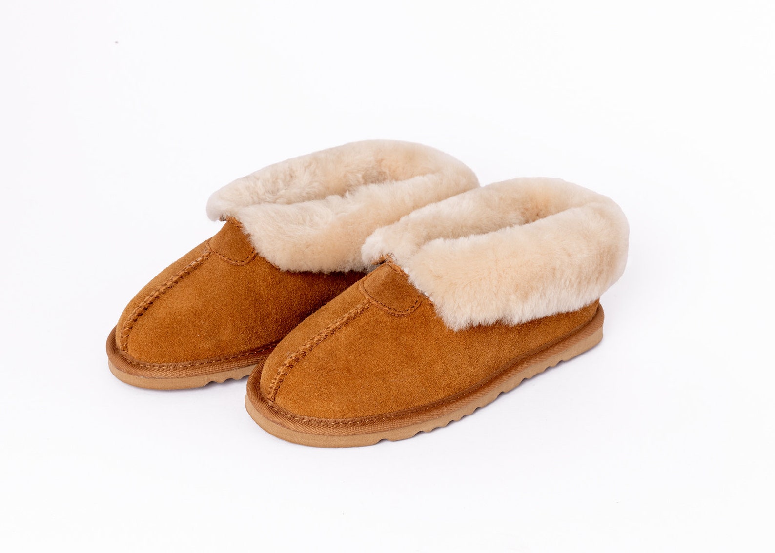 Mens Sheepskin Slippers by Nordvek Genuine Sheepskin Lining - Etsy UK