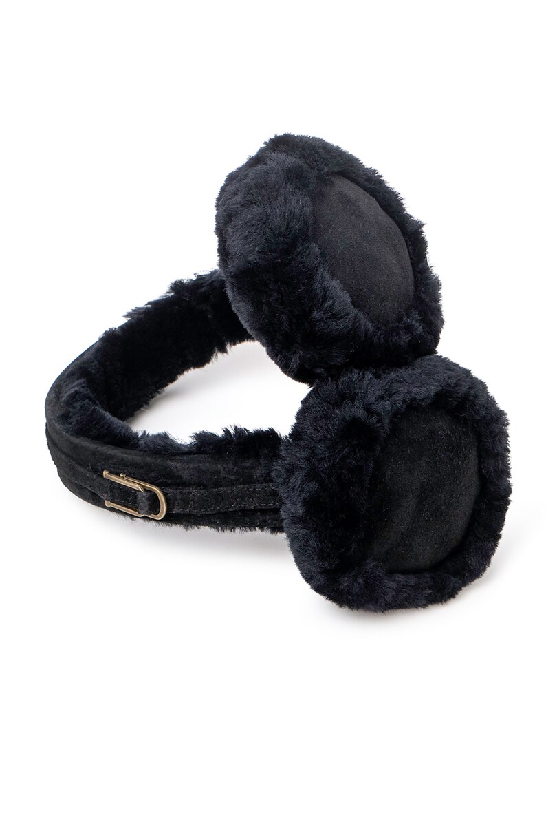 Womens Sheepskin Earmuffs Ladies Earwarmers Nordvek 506-100 image 4