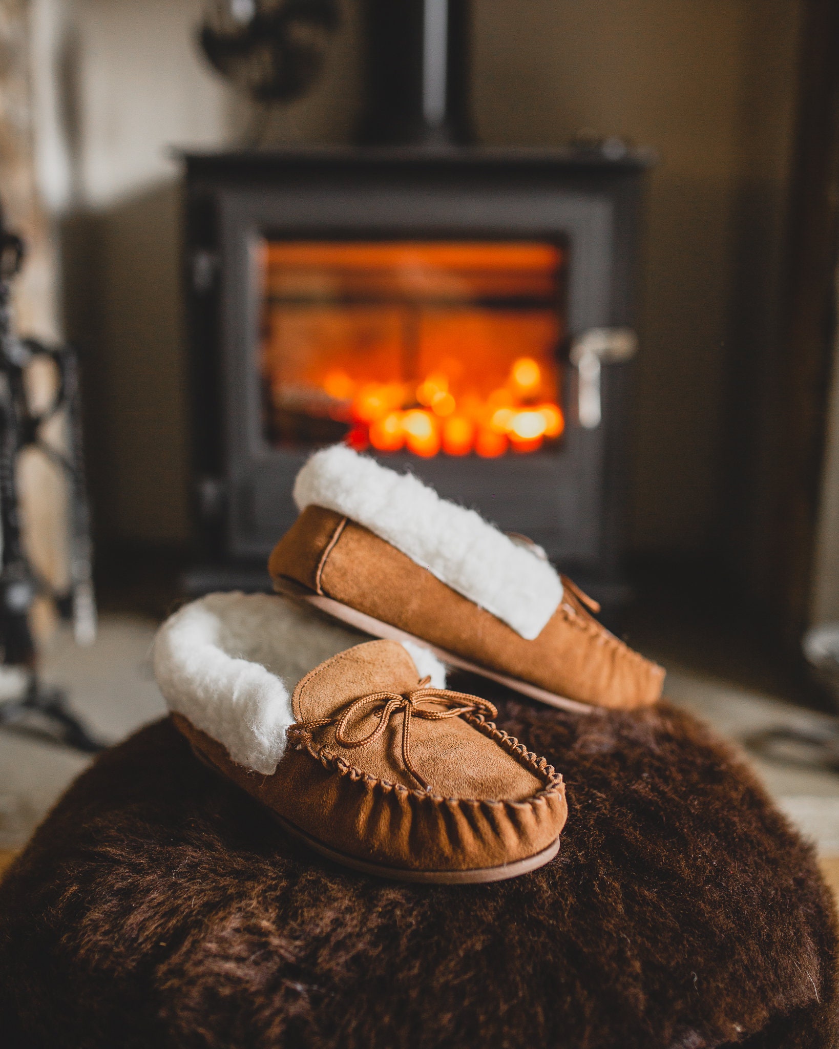 Nordvek moccasin slippers Clearance