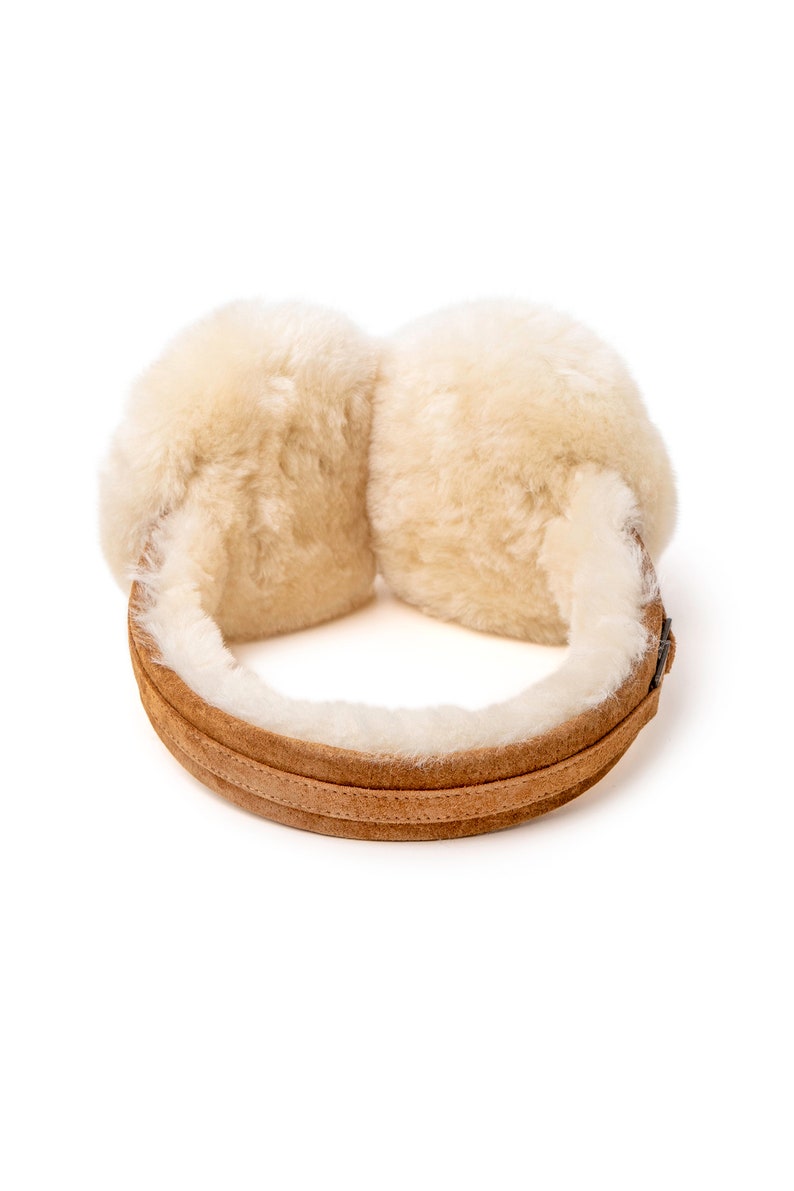 Womens Sheepskin Earmuffs Ladies Earwarmers Nordvek 506-100 image 3