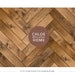 Dollhouse Wood Flooring 1:12 Scale, Miniature Herringbone Parquet, Roombox Printable Download 8.5 x 11' and 11 x 17' and A4 & A3 Sheets 