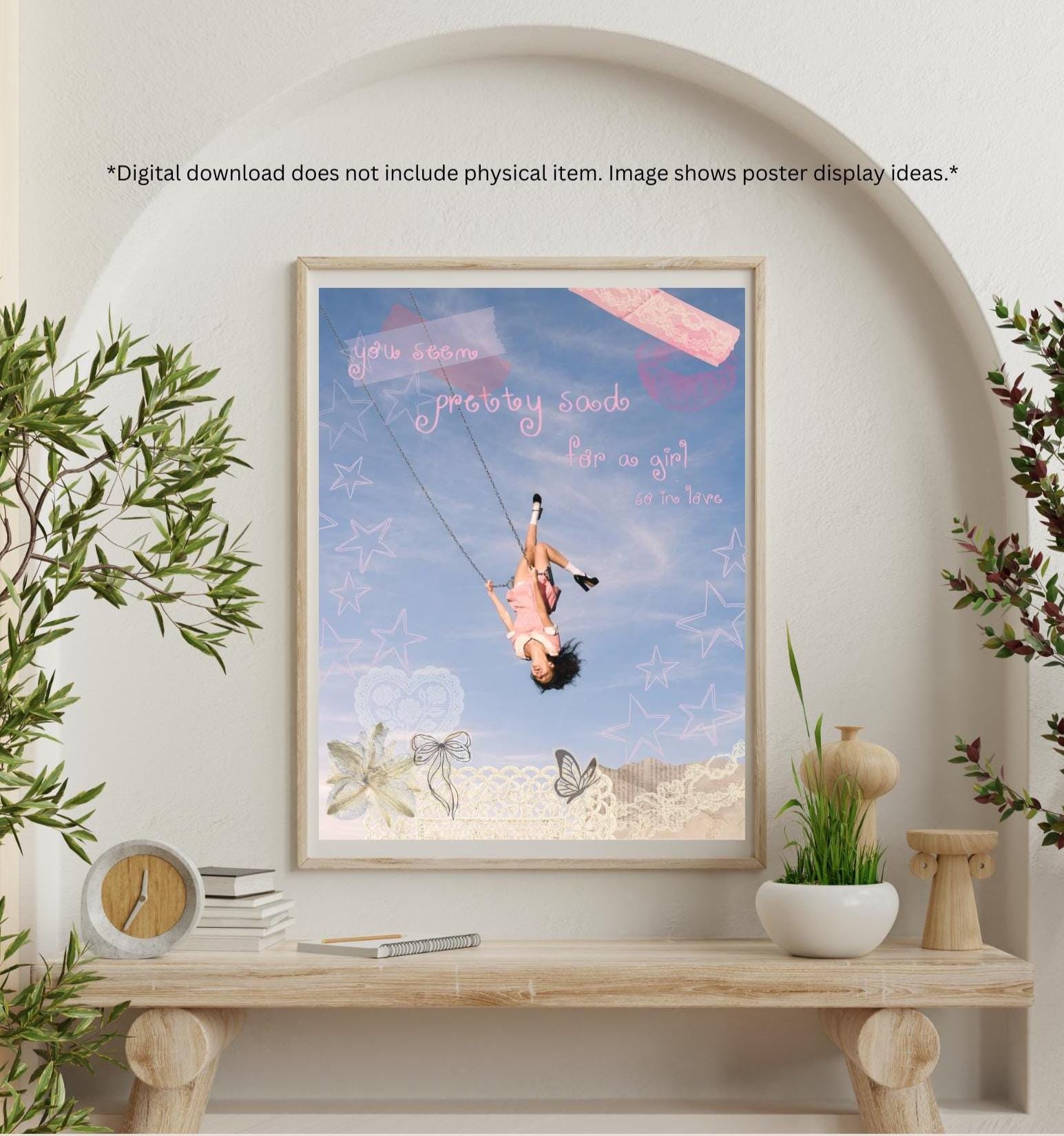 Girl Music Poster - Etsy