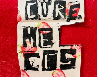 Cure MECFS Sew-On Patch