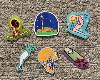 Disability and Chronic Pain Stickers Mental Health Art