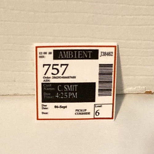 Walmart Online Grocery Pickup Order Number Pin Etsy