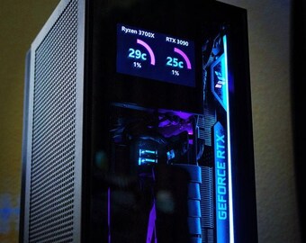 NZXT H1 PSU LCD Mod
