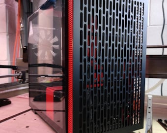 El panel ventilado personalizado original NZXT H210