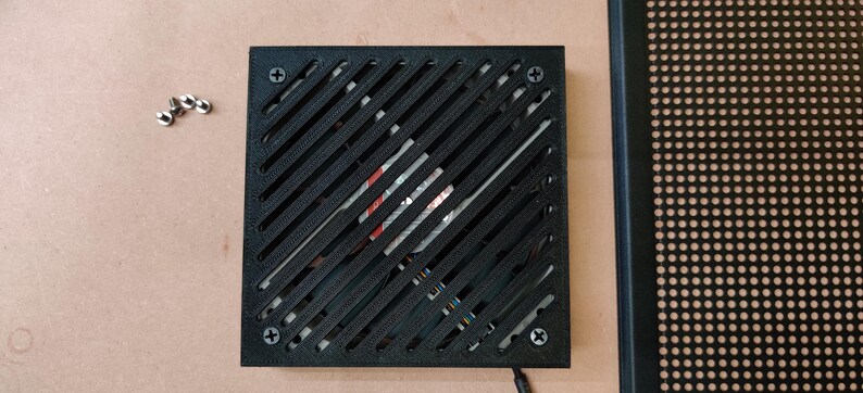 NZXT H1 120mm Fan Bracket Purple Etsy