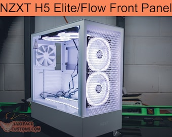 Het originele NZXT H5 Elite en Flow custom geventileerd voorpaneel