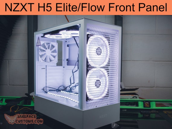 The Original NZXT H5 Elite and Flow Custom Vented Front Panel 