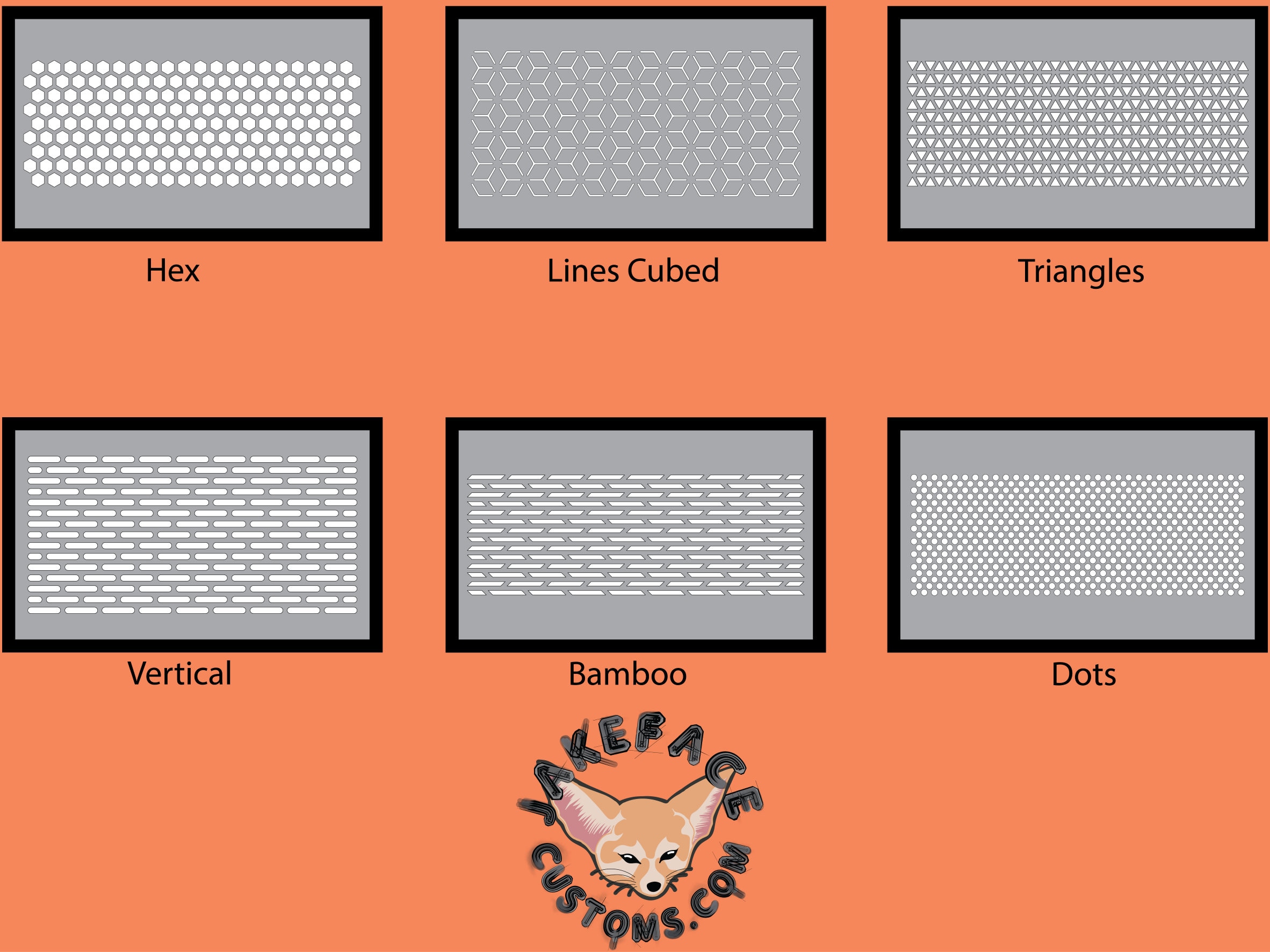 Panel lateral ventilado personalizado FormD T1 v2.0 - v2.1 Ncase