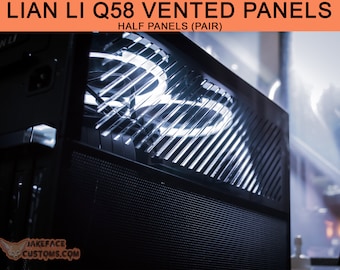 Lian Li Q58 Hot Swappable Custom Vented Side Panel | Pair