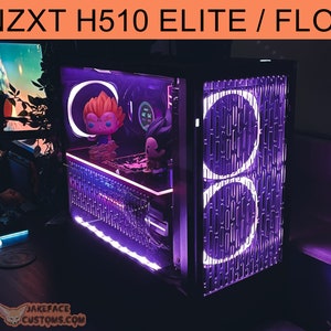 NZXT H510, H510i, Elite, Flow Custom Vented Side Panel