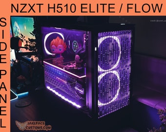 NZXT H510, H510i, Elite, Flow Custom Vented Side Panel