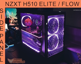 NZXT H510, H510i, Elite, Flow Custom Vented Side Panel