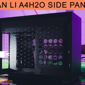 Lian Li A4H2O Custom Vented Side Panel