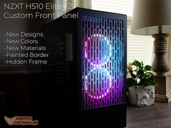 The Original NZXT H510 Elite and Flow Custom Vented Front Panel - Etsy