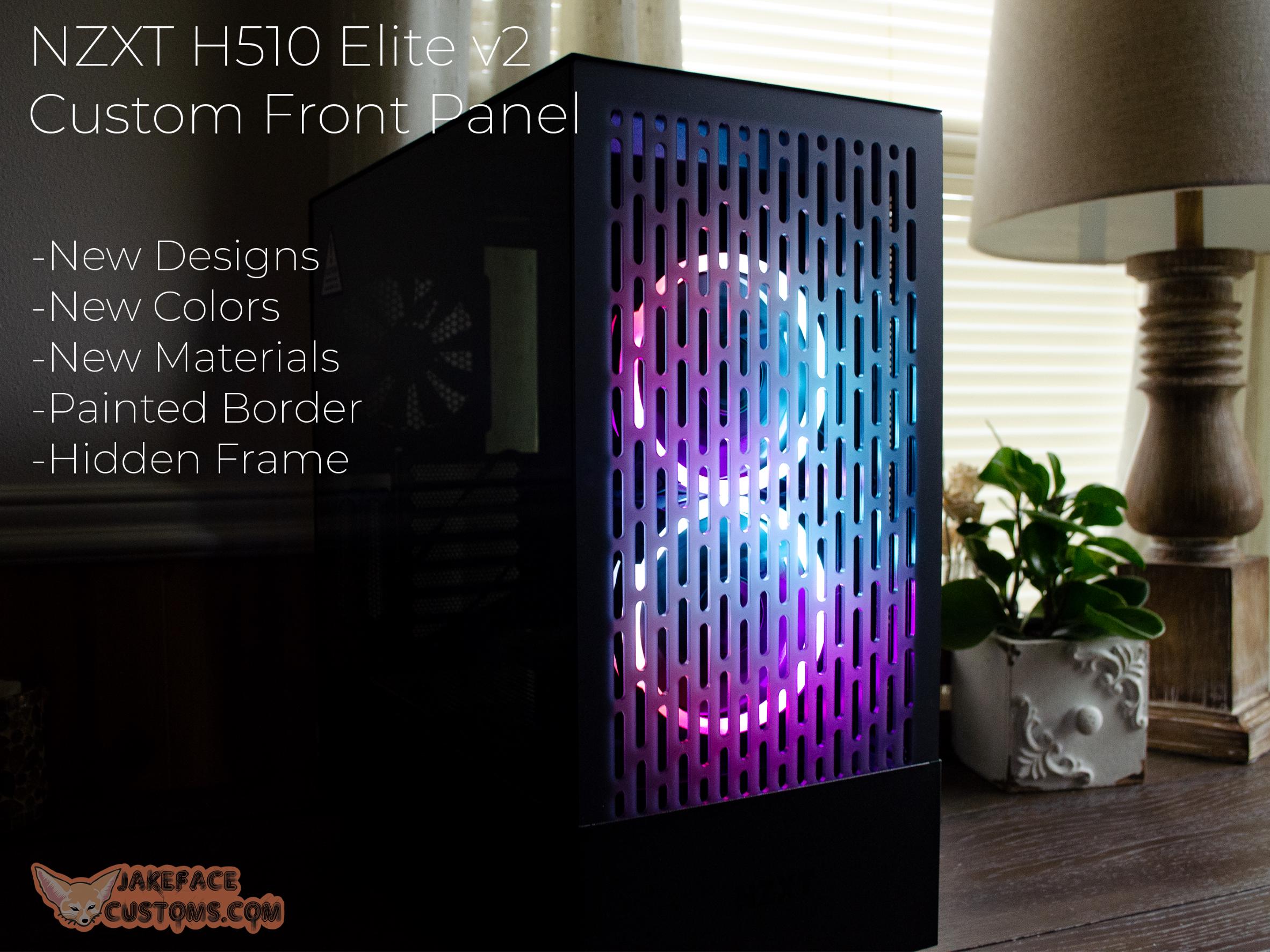 The Original NZXT H510 Elite and Flow Custom Vented Front Panel - Etsy