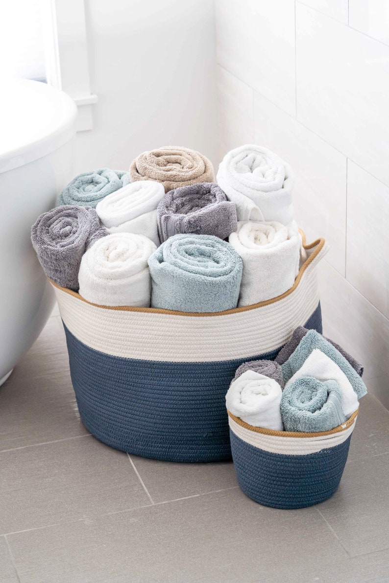 EXTRA Large Blanket Basket for Nursery or Living Room Woven Etsy