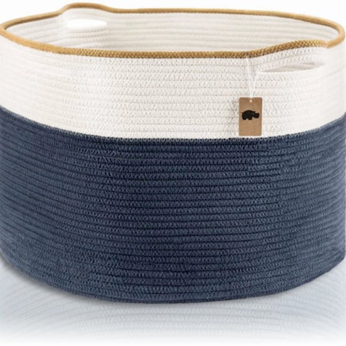 Cotton Rope Storage Baskets Laundry Hamper Chloe and Etsy