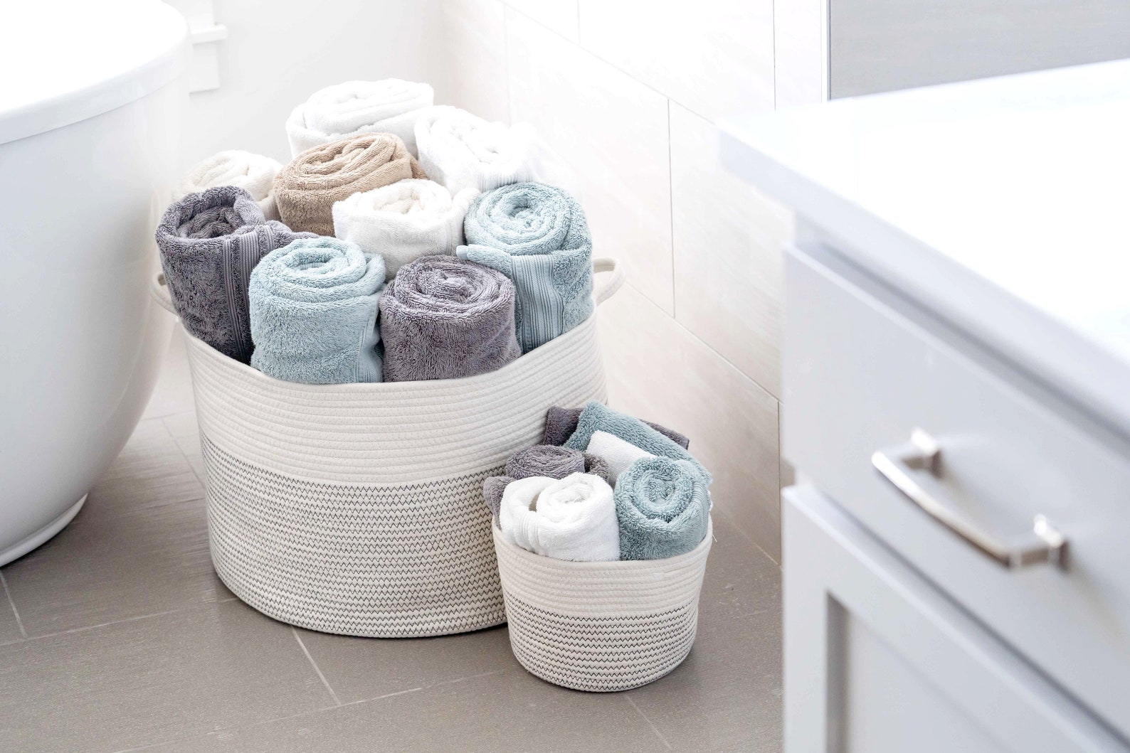 EXTRA Large Blanket Basket for Nursery or Living Room Woven Etsy