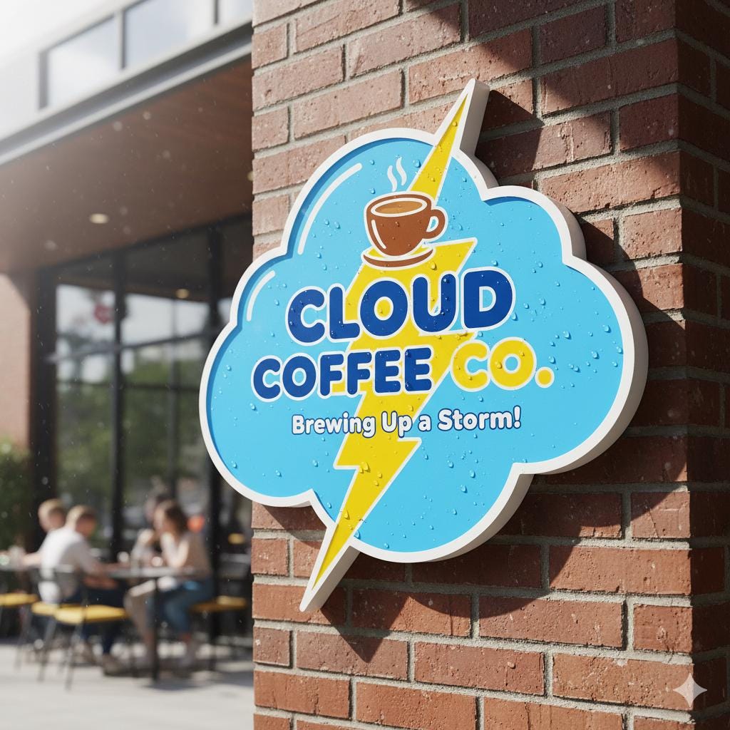 Custom PVC Logo Sign: Weatherproof Business Branding for Offices, R...
