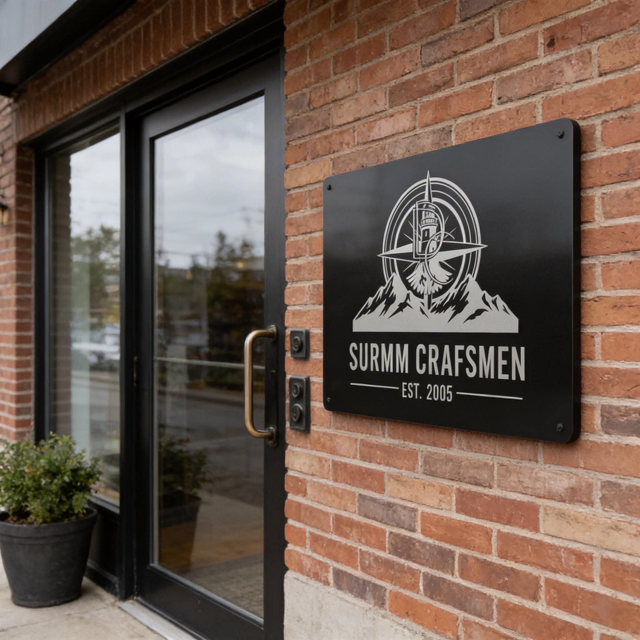 Custom Aluminum Composite Business Sign: Weatherproof, Lightweight ...