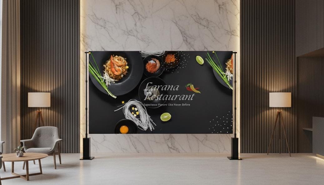 Custom Event Backdrop Banner | Personalized Photo Booth