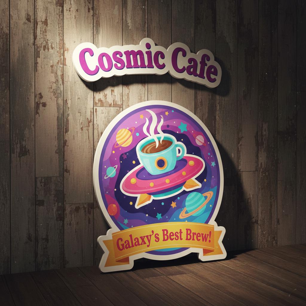 Custom Cut Business Sign: Weatherproof Outdoor Logo