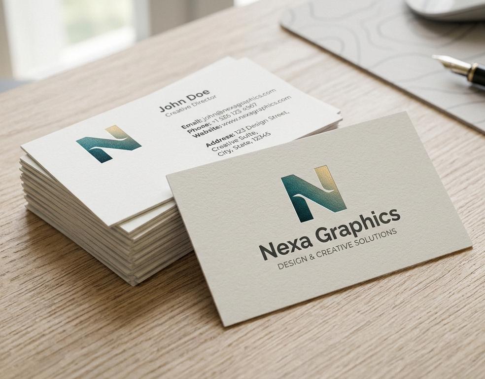 Custom Business Cards, Matte or Glossy Finish, Free Design Service ...