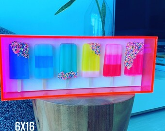 6x16 NEON POP ART, 3D, arte personalizado