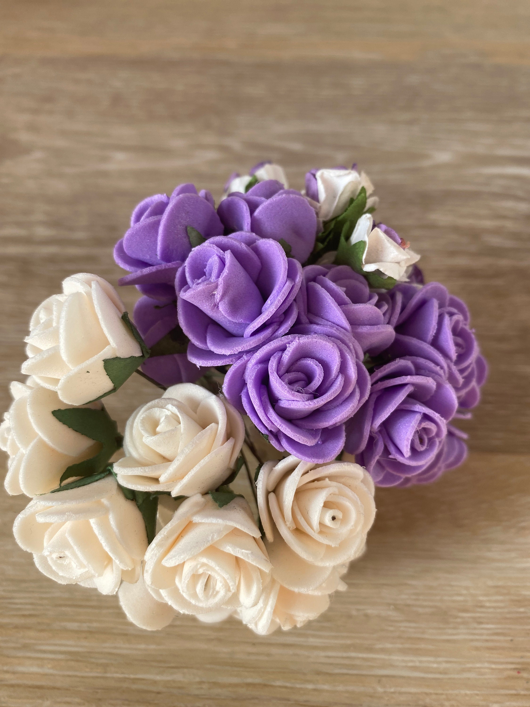 Roses Foam Latex Flowers Paper Flowers Artificial Flowers Etsy