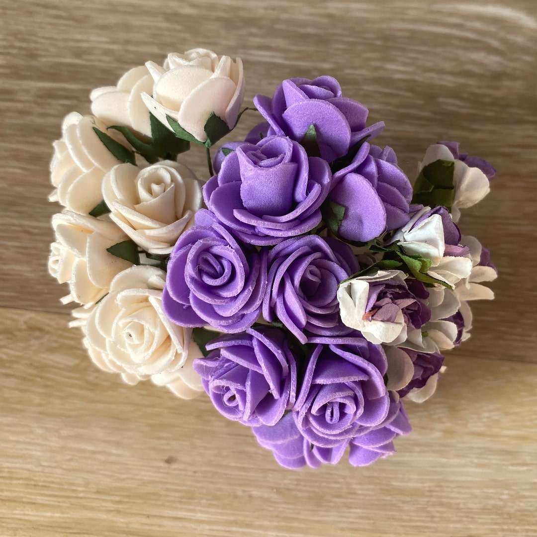 Roses, Foam Latex Flowers, Paper Flowers, Artificial Flowers, DIY