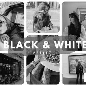 Mobile Lightroom Presets | Instagram Presets | Desktop & Mobile Presets | Pro Presets | Influencer Blog Presets | Black White Photo Presets