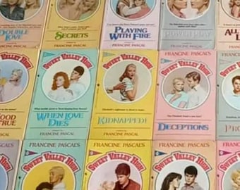 Lot of Sweet Valley High Books with Free Shipping - Please choose