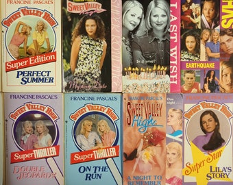 Sweet Valley High Super Edition and Super Thriller Books for Sale - please choose a book
